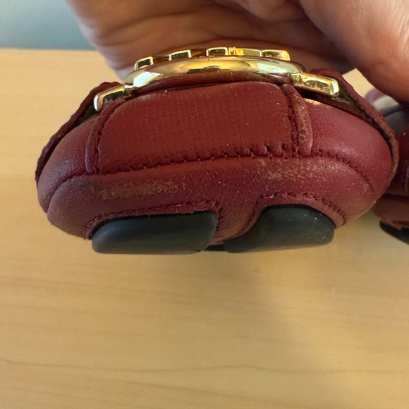 Michael Kors Moccasins Flats Red 7 - Picture 4 of 10